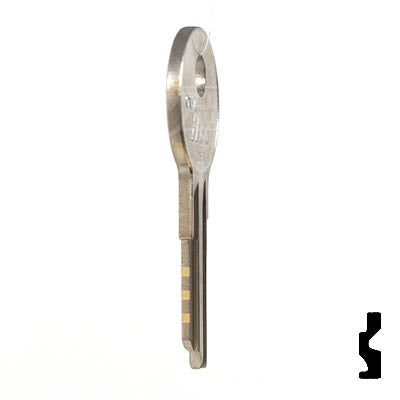 Uncut Key Blank | Waterfract, Boat | CU7 Power Sport Key Ilco