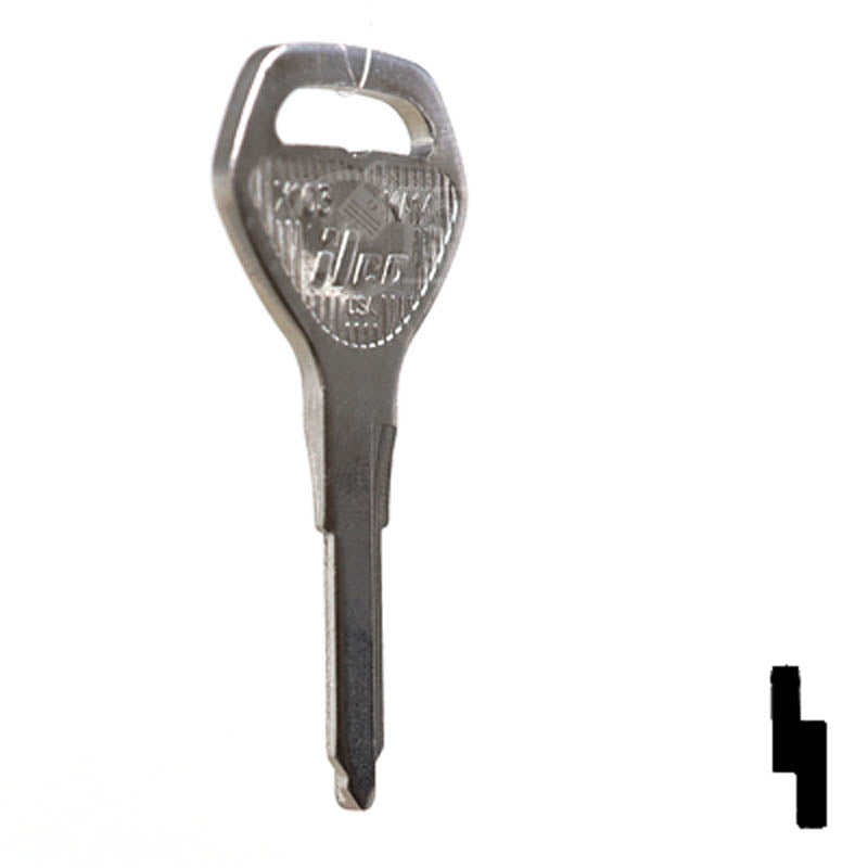 X103 (KA 14) Kawasaki Key Blank | CLK SUPPLIES, LLC — CLK Supplies