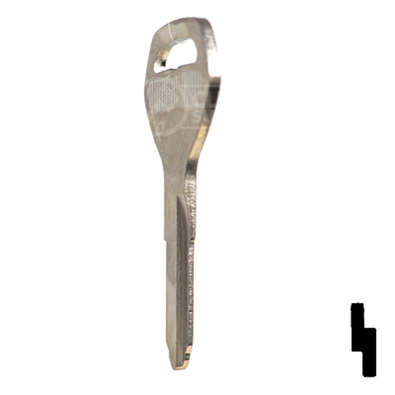 X103 (KA 14) Kawasaki Key Blank | CLK SUPPLIES, LLC — CLK Supplies