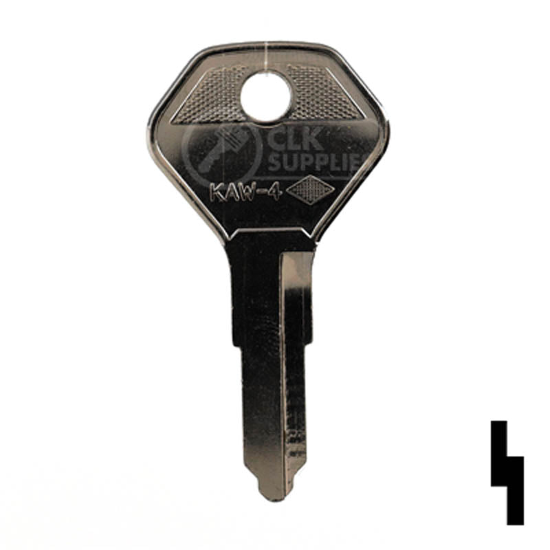 X104 (KA 13) Kawasaki Key Blank | CLK SUPPLIES, LLC — CLK Supplies