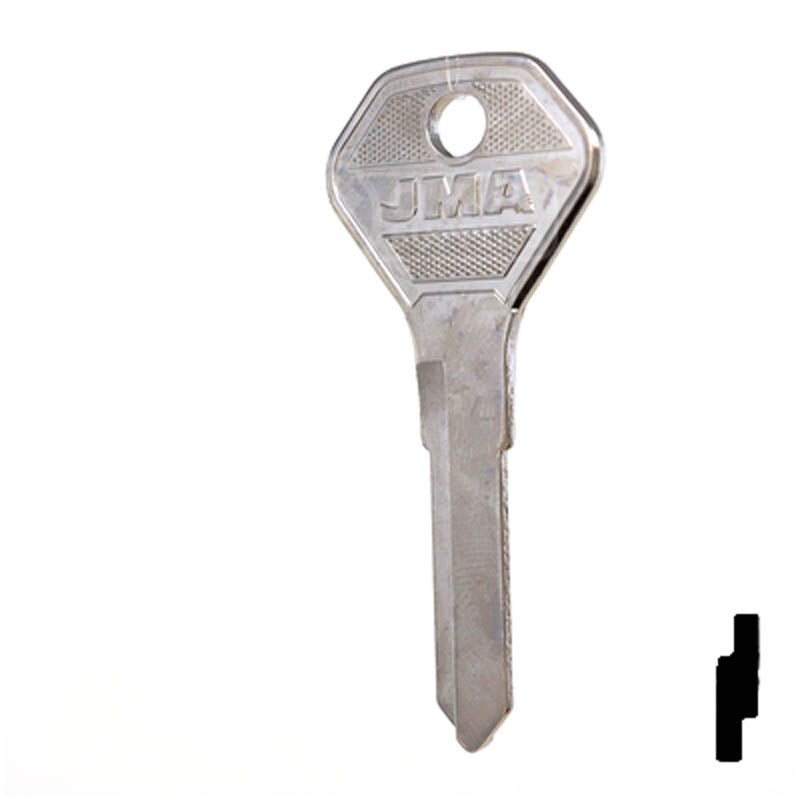 X106 (KA 15) Kawasaki Key Blank | CLK SUPPLIES, LLC — CLK Supplies