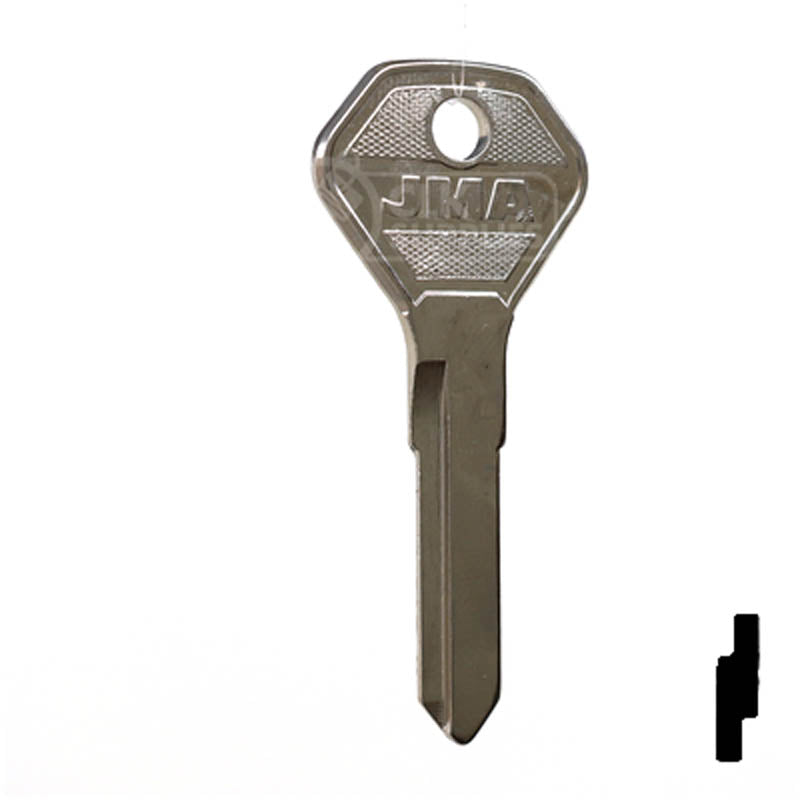 Key X106 (KA 15) Kawasaki Key Blank | CLK SUPPLIES, LLC — CLK Supplies