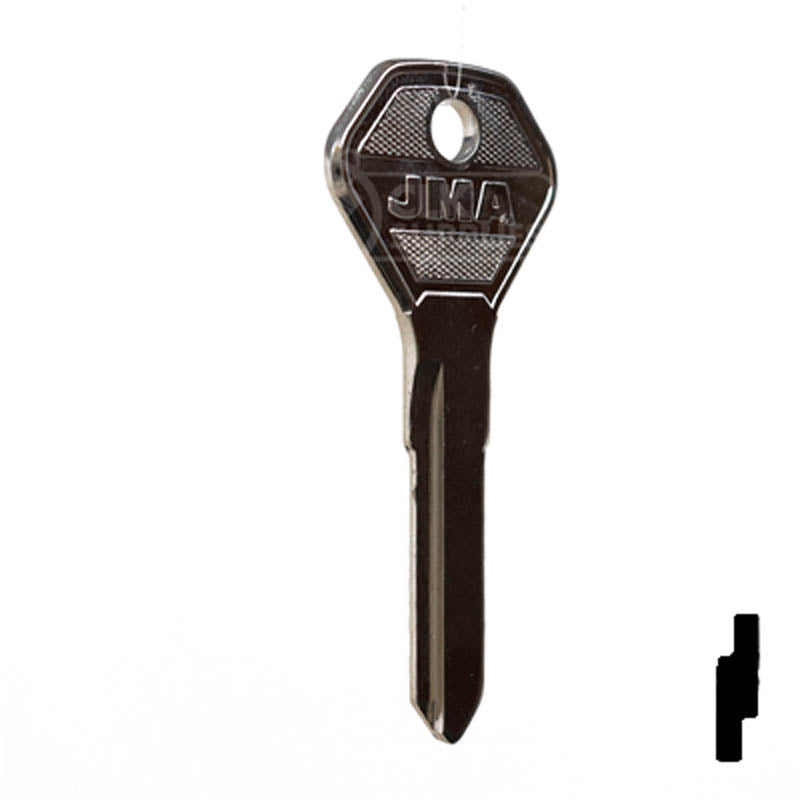 X106 (KA 15) Kawasaki Key Blank | CLK SUPPLIES, LLC — CLK Supplies