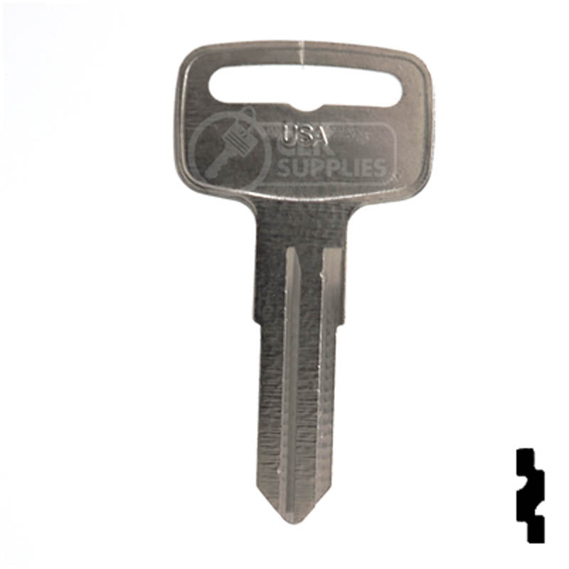 X112 (YM56) Yamaha Key Blank | CLK SUPPLIES, LLC — CLK Supplies