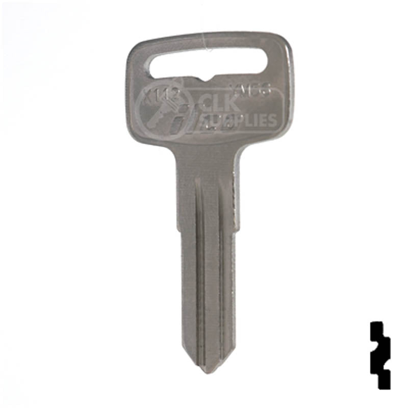 X112 (YM56) Yamaha Key Blank | CLK SUPPLIES, LLC — CLK Supplies