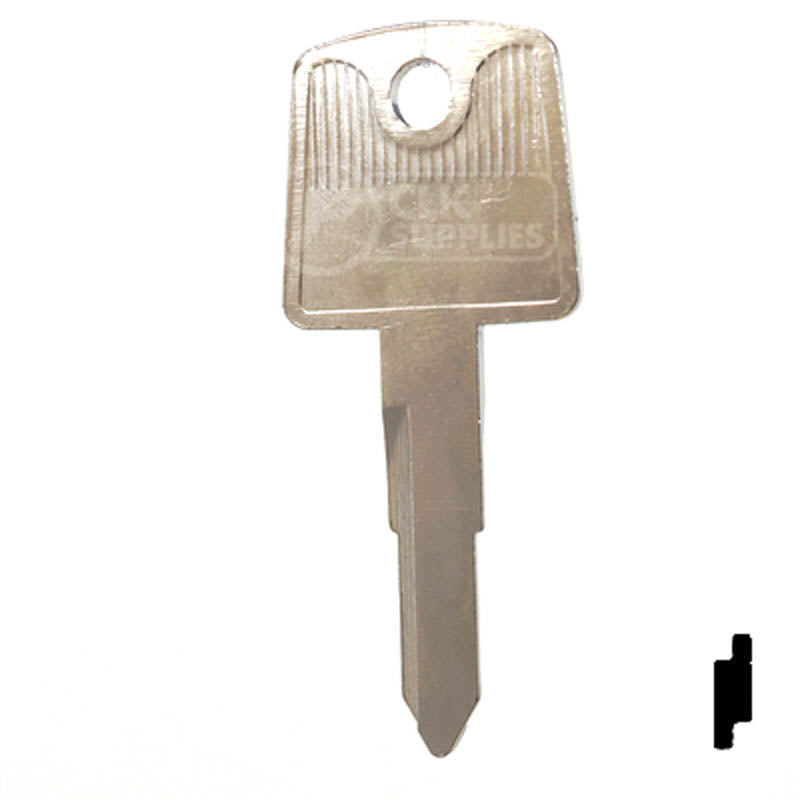 X57 ( HD72 ) Honda Motorcycle , Tractor Key Power Sport Key Ilco