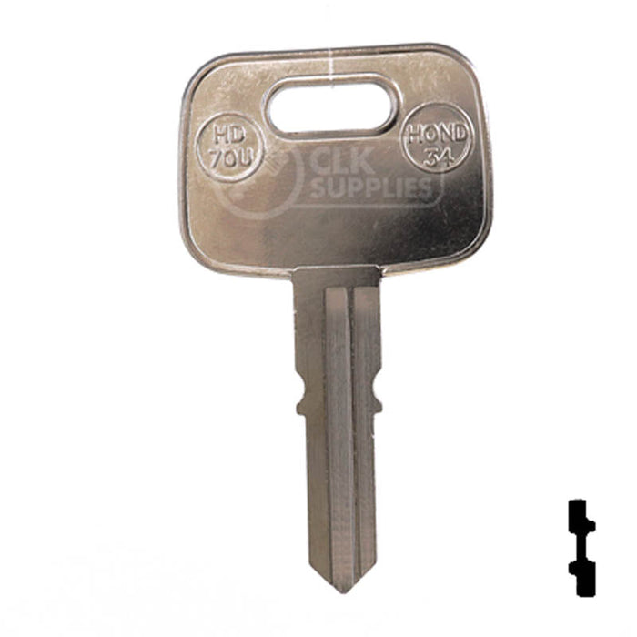 X71 ( HD70U ) Honda Key Power Sport Key JMA USA