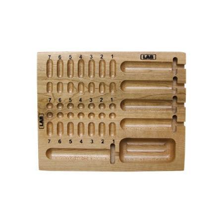 LAB Wood Block Pinning Tray for Locksmiths - CLK Supplies