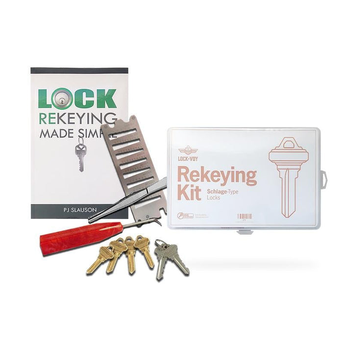 DIY Schlage Lock Rekeying Starter Kit Pinning and Re-Keying Kits CLK
