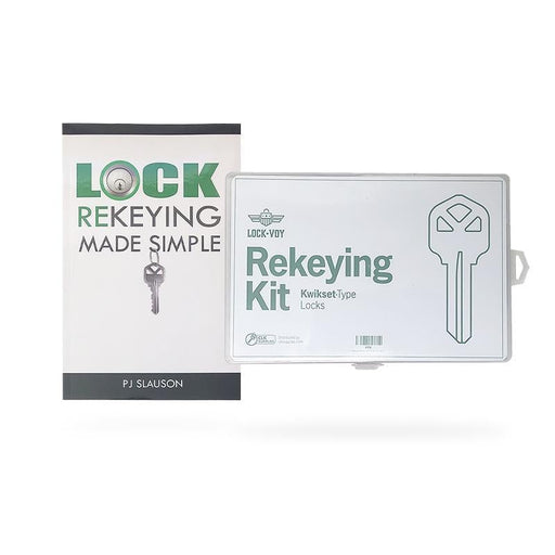 Kwikset Re-Keying, Pin Kit With Tools + Free Book!!! Pinning and Re-Keying Kits CLK
