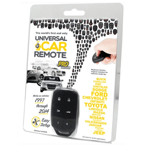 Universal Car Remote Pro (Requires Professional Programming) Remotes and Batteries Solid Keys USA