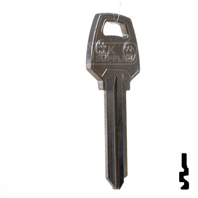 Uncut Key Blank | Corbin Russwin | CO95, A1001DH — CLK Supplies