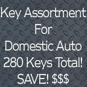 Domestic Automotive Key Blank Assortment- Save! Key Blanks CLK