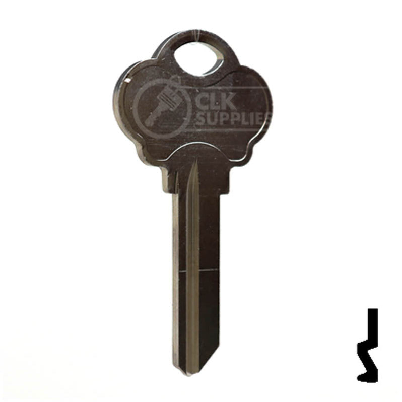 Residential Key Blanks Uncut Key Blank Gatehouse GH5, 1682 by