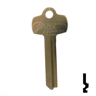 IC Core Best E Key (1A1E1, A1114E) Residential-Commercial Key JMA USA