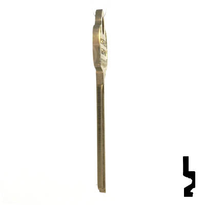 IC Core Best H Key (1A1H1, A1114H) Residential-Commercial Key JMA USA