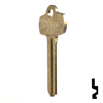 IC Core Best H Key (1A1H1, A1114H) Residential-Commercial Key JMA USA