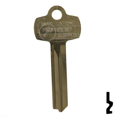 IC Core Best N Key (1A1N1, A1114N) Residential-Commercial Key JMA USA