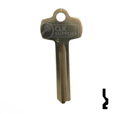 IC Core Best Q Key (1A1Q1, A1114Q) Residential-Commercial Key JMA USA