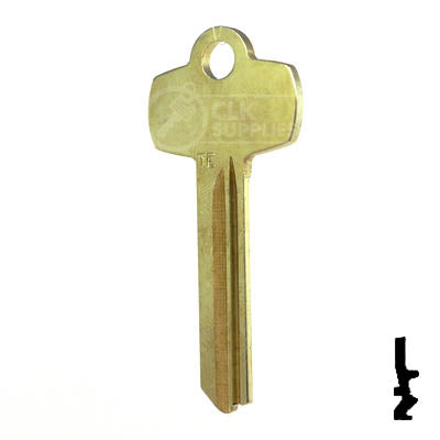 IC Core Best TE Key (1A1TE1, A1114TE) Residential-Commercial Key Ilco