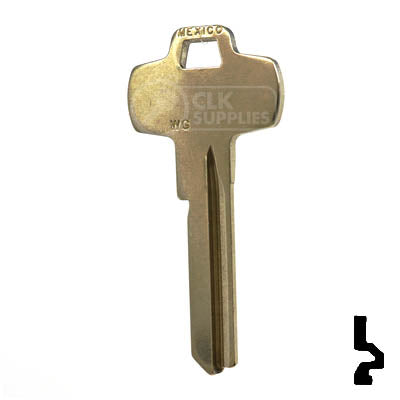 IC Core Best WG Key (1A1WG1, A1114WG) Residential-Commercial Key JMA USA