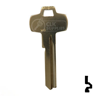 IC Core Best WG Key (1A1WG1, A1114WG) Residential-Commercial Key JMA USA