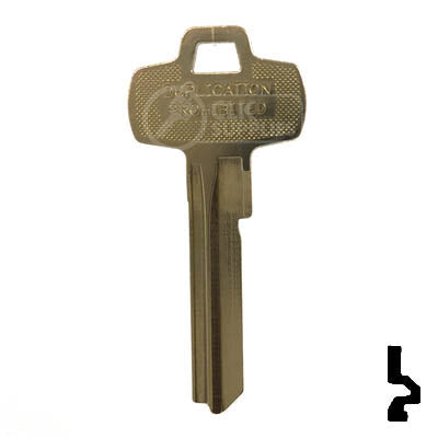 IC Core Best WG Key (1A1WG1, A1114WG) Residential-Commercial Key JMA USA