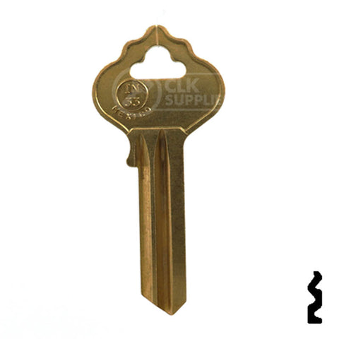 IN33, 1054MT Independent Lock Key