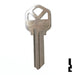 KW1 Kwikset Key Blank ( Nickel Plated ) Residential-Commercial Key JMA USA