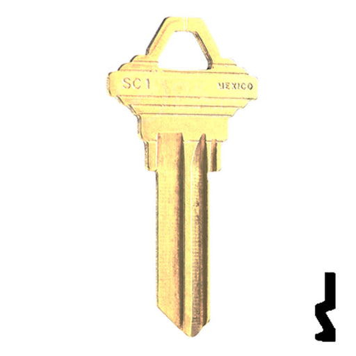 Residential Key Blanks  SC1, 1145 Schlage Key Blank by JMA USA