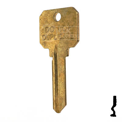 Schlage DND Key SC20 Residential-Commercial Key Ilco