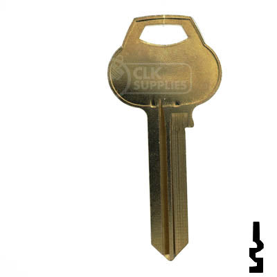 Uncut Key Blank | Corbin | A1012-59A1, CO91 Residential-Commercial Key Ilco