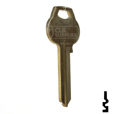 Uncut Key Blank | Corbin | A1012-59A1, CO91 Residential-Commercial Key Ilco