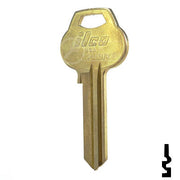 Uncut Key Blank | Corbin | A1012-59A1, CO91 Residential-Commercial Key Ilco