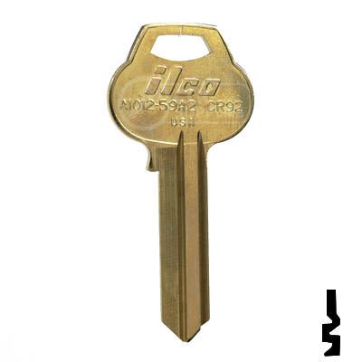 Uncut Key Blank | Corbin | A1012-59A2