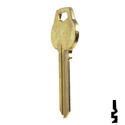 Uncut Key Blank | Corbin | A1012-59A2 Residential-Commercial Key Ilco