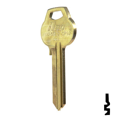 Uncut Key Blank | Corbin Russwin | A1012-59A2 — CLK Supplies