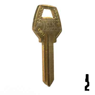 Uncut Key Blank | Corbin | CO97 Residential-Commercial Key JMA USA