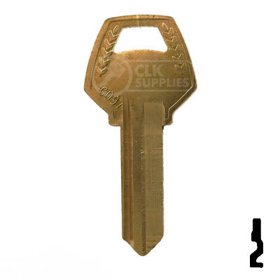 Uncut Key Blank | Corbin Russwin | CO97 — CLK Supplies