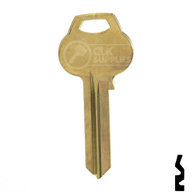 Uncut Key Blank | Corbin Russwin | A1012-59C1 Residential-Commercial Key Ilco