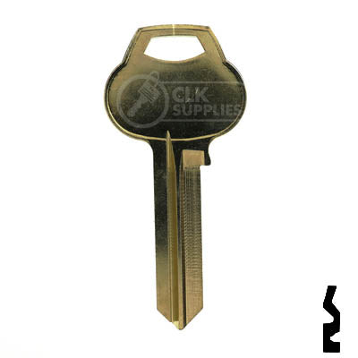 Uncut Key Blank | Corbin Russwin | A1012-59C1 Residential-Commercial Key Ilco