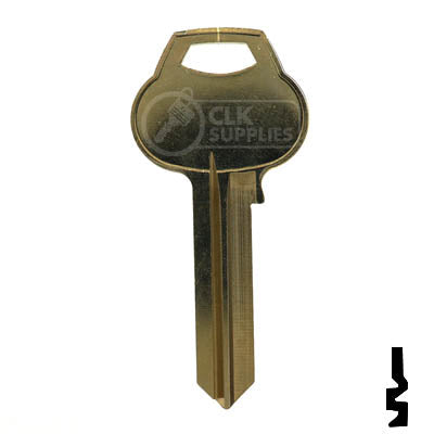 Uncut Key Blank | Corbin Russwin | A1012-59C2 Residential-Commercial Key Ilco