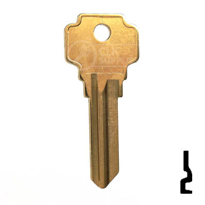 Uncut Key Blank | Dexter | DE6, D1054K Residential-Commercial Key JMA USA