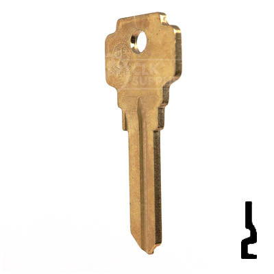 Uncut Key Blank | Dexter | DE6, D1054K — CLK Supplies