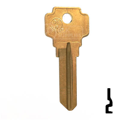 Uncut Key Blank | Dexter | DE6, D1054K Residential-Commercial Key JMA USA