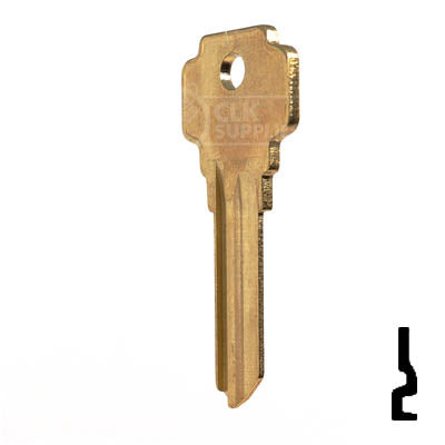 Uncut Key Blank | Dexter | DE6, D1054K — CLK Supplies