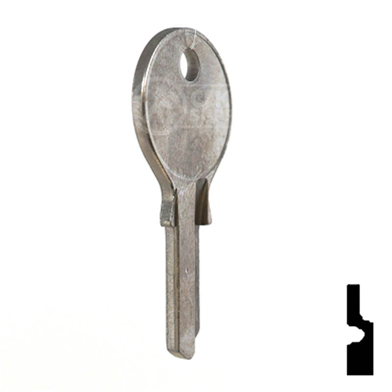 Warren Geiger Key Uncut Key Blank | Geiger | HU3 — CLK Supplies