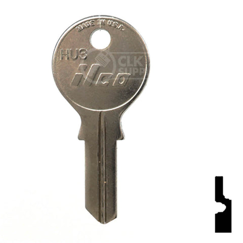 Uncut Key Blank | Geiger | HU3