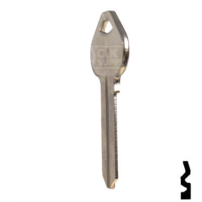 Uncut Key Blank | Russwin | A1011D2 Residential-Commercial Key JMA USA