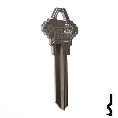 Uncut Key Blank | Schlage | A1145J Residential-Commercial Key Ilco